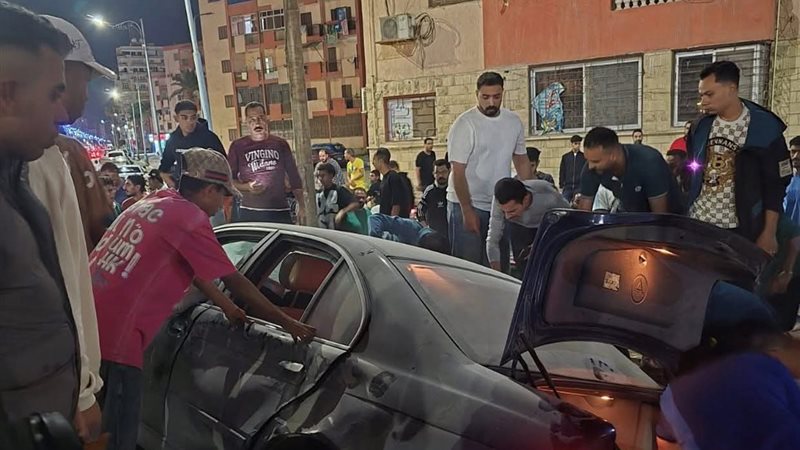 جانب من الحادث