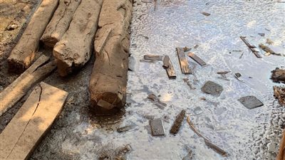 أهالى مليج بالمنوفية يستغيثون: بيوتنا غرقت ومش عارفين نعيش ونرجو التدخل العاجل