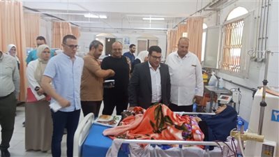 جولة تفقدية لمتابعة سير العمل بمستشفيات منوف العام وحميات منوف بالمنوفية