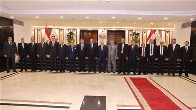 زيارة وزير العدل لهيئة قضايا الدولة والنيابة الإدارية للتهنئة بالعام القضائي 