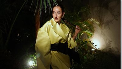 أمينة خليل في جلسة تصوير جديدة لصالح علامة 