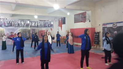 تنفيذ فعاليات المشروع القومي للياقة 