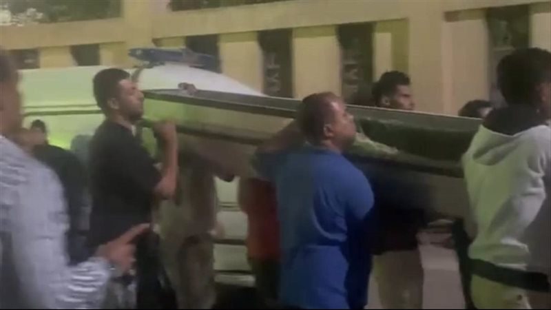 تشييع جثمان الطفل