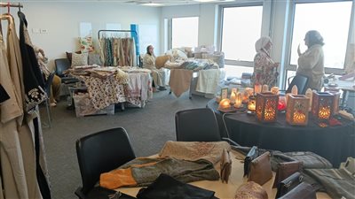 التضامن الاجتماعي تنظم معرض ديارنا للحرف اليدوية والتراثية ببنك 