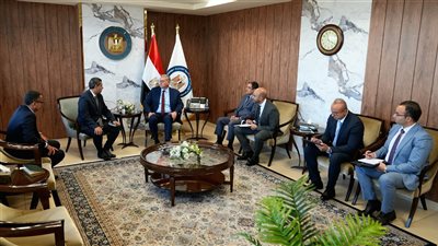 وزير البترول يبحث مع ماريدايف دخول مجال الإنتاج وتنمية الحقول القائمة