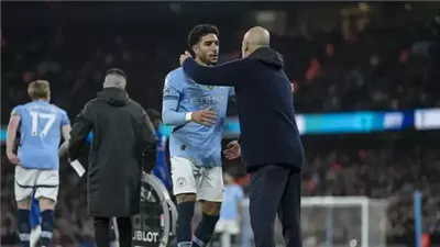 جوارديولا: مرموش يستطيع منافسة هالاند.. والهدف سيساعده في عودة الثقة