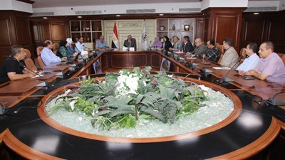 بروتوكول تعاون لمناقشة تشغيل وصيانة محطات الصرف الصحي بنظام MBR ببني سويف