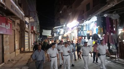 حملة أمنية مفاجئة لإزالة الإشغالات واستعادة المظهر الحضاري