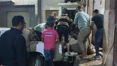 ضبط سلخانة مخالفة وأختام مزورة للحوم في شبين الكوم بمحافظة المنوفية