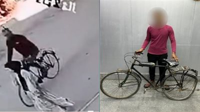 فيديو مثير.. لص بدراجة هوائية يخطف هاتفًا من فتاة في الإسماعيلية