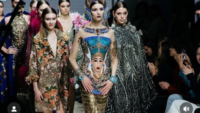 حلوة يا بلدي.. هاني البحيري يقدم تصميم حضاري تزامناً مع افتتاح المتحف المصري