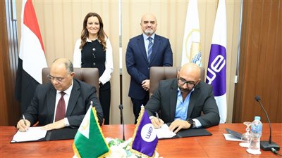 محافظة الجيزة توقع بروتوكول تعاون مع المصرية للاتصالات لتقديم خدمات  بأبورواش