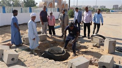 إعادة تشغيل البوابة الرئيسية لجامعة قنا بعد تطويرها ورفع كفاءتها 