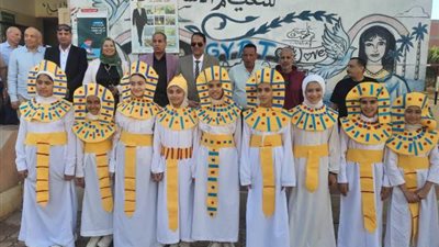 مدارس الغربية تتزين بروح الفراعنة احتفالًا باقتراب افتتاح المتحف المصري الكبير