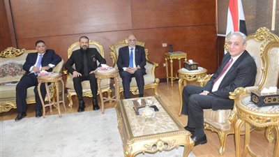 محافظ الغربية يستقبل أعضاء مجلس الشيوخ الجدد.. ويؤكد استمرار التنسيق والتعاون 