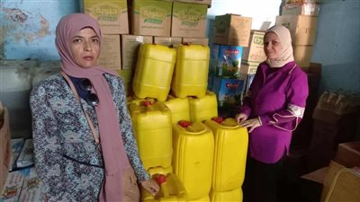 ضبط نصف طن زيت طعام مجهول المصدر في مخزن غير معلن ببورسعيد 