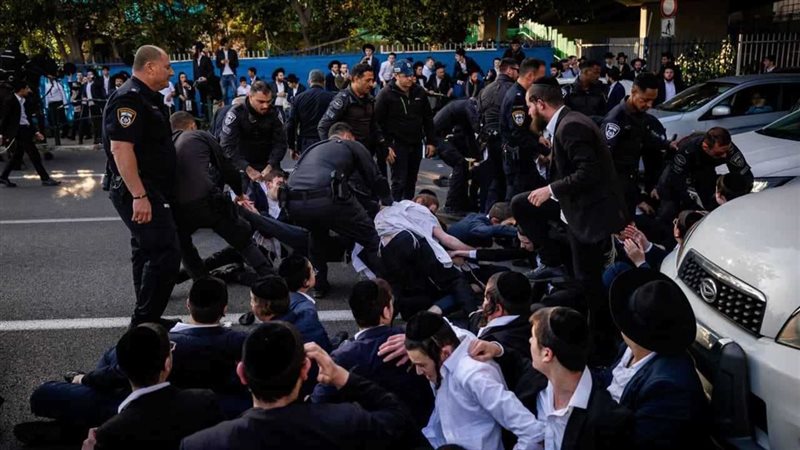 مظاهرات الحريديم