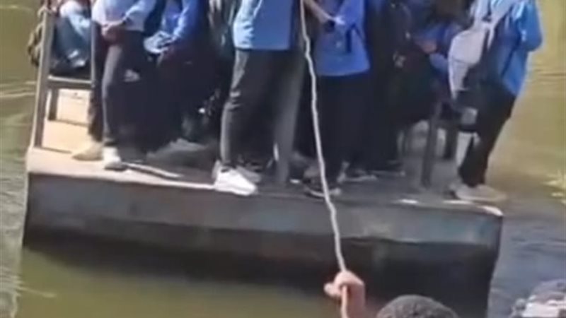 المعدية قبل وقفها