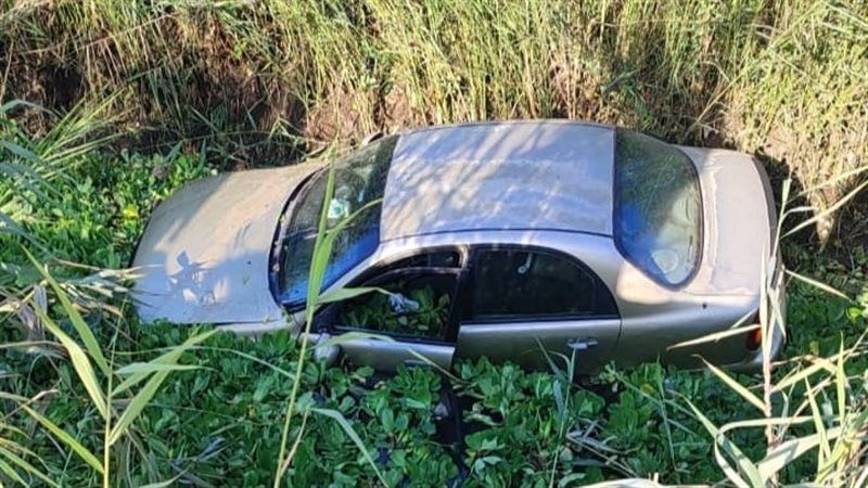  إنقلاب سيارة ملاكى