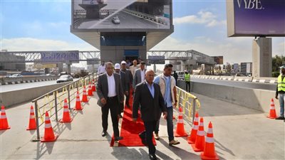 الوزير يتفقد استعدادات الطرق ومحطات المترو لافتتاح المتحف الكبير