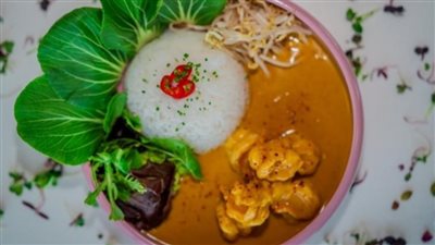 جربي كاري الروبيان التايلاندي في المنزل بخطوات سهلة وطعم شهي 	