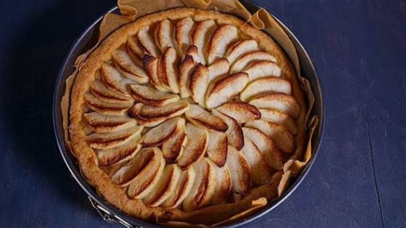 فطيره التفاح 