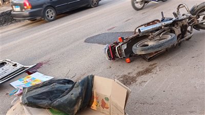 مصرع مسن أسفل عجلات أوتوبيس بعزبة ناصف بكفر داود بالمنوفية