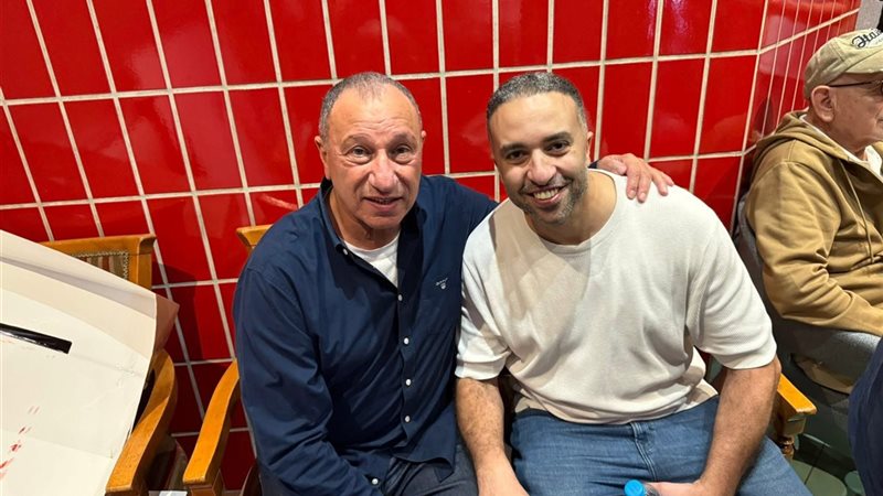 محمد سراج مع كابتن