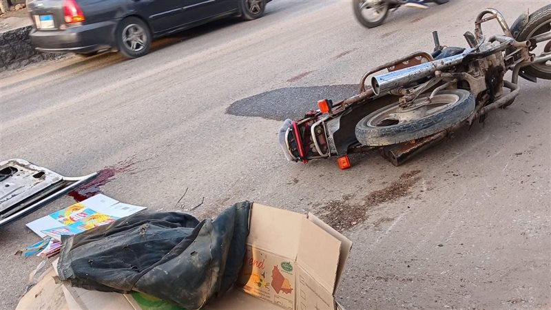 جانب من الحادث 