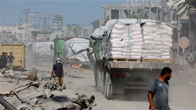 الجيش الأمريكي ينشر فيديو يوثق نهب شاحنة مساعدات في قطاع غزة