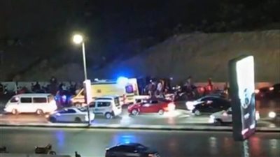 تلف إطار سيارة ينهي حياة شاب وفتاة في حادث سير أعلى كورنيش المقطم