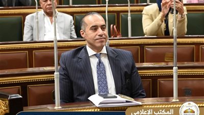 المستشار محمود فوزي يحضر جلسة النواب لمناقشة تعديل قانون فرض رسم مباني الخارجي