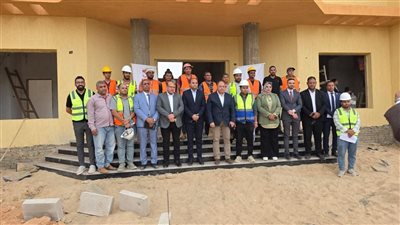 رئيس هيئة تنمية الصعيد يقوم بجولة ميدانية لتفقد المشروعات التنموية بسوهاج |صور