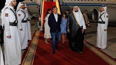 رئيس كولومبيا يصل إلى الدوحة في زيارة رسمية                               