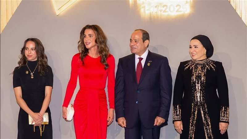 الملكة رانيا من افتتاح