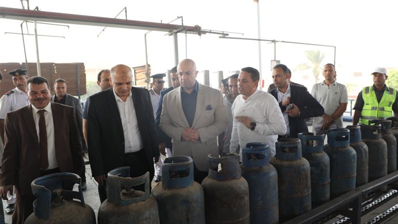 محافظ بنى سويف ومسوؤلى