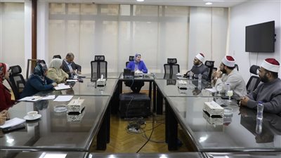 وفد مركز الإمام الليث بن سعد بدار الإفتاء يزور المركز القومي للبحوث الاجتماعية