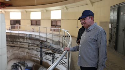 رئيس الصرف الصحي بالإسكندرية يتفقد محطة رفع الرأس السوداء لمتابعة جاهزيتها