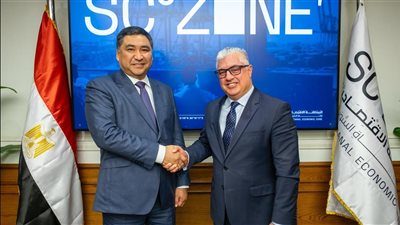 رئيس اقتصادية قناة السويس يستقبل النائب الأول لرئيس مجلس الوزراء القرغيزي