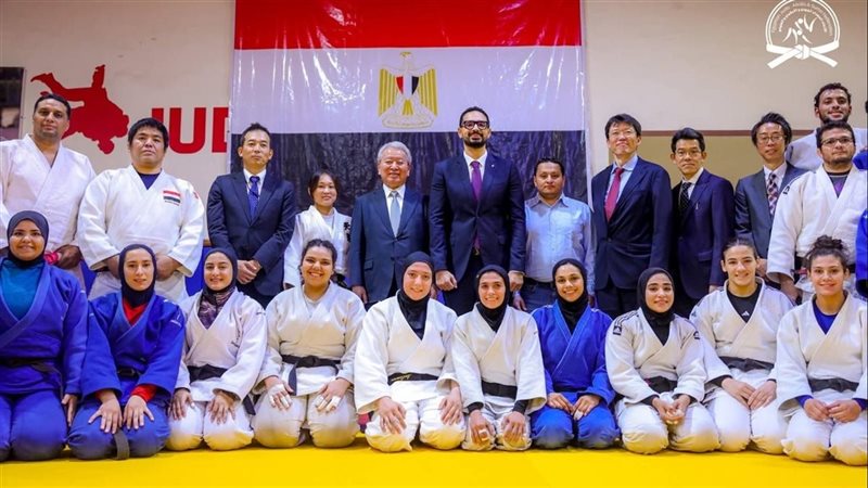 زيارة رئيس الجودو