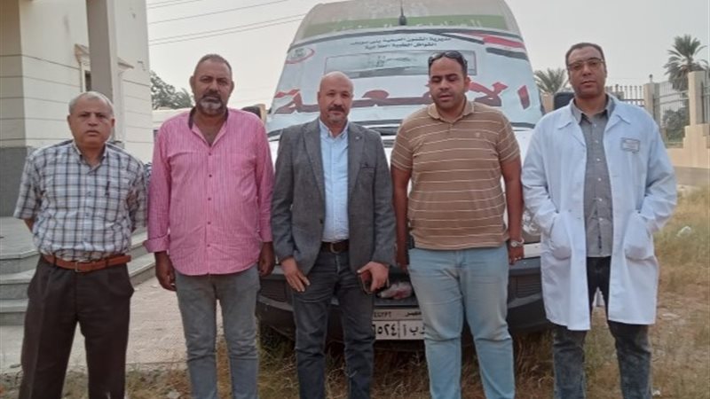 من القافلة الطبية