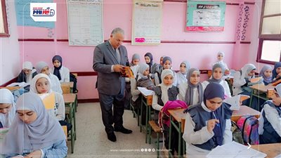 جولة ميدانية لوكيل تعليم الفيوم بمدارس إطسا لمتابعة الانضباط داخل الفصول