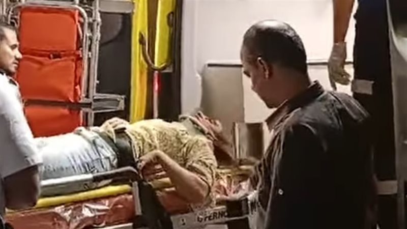 جانب من الحادث 