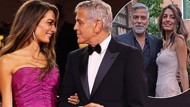 جورج وأمل كلوني