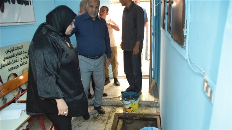 جانب من أعمال الصيانة