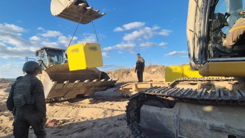 الخط الأصفر في غزة