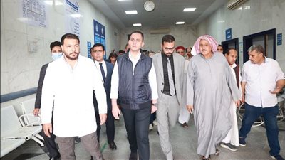 نائب وزيرالصحة يتفقد مستشفى الضبعة المركزي للاطمئنان على جاهزية الخدمات الطبية
