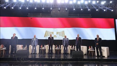 حزب الجبهة الوطنية يحشد أهالي الجيزة لدعم شريف عناني | صور