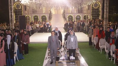 نائب محافظ دمياط تشهد حفل تخرج المعهد الفنى للتمريض