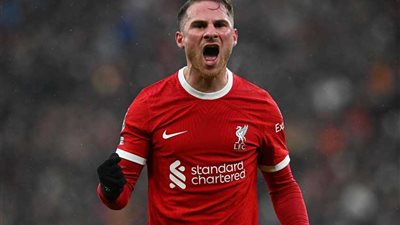 هدف ليفربول الأول في شباك ريال مدريد.. ماكاليستر يضرب برأسية